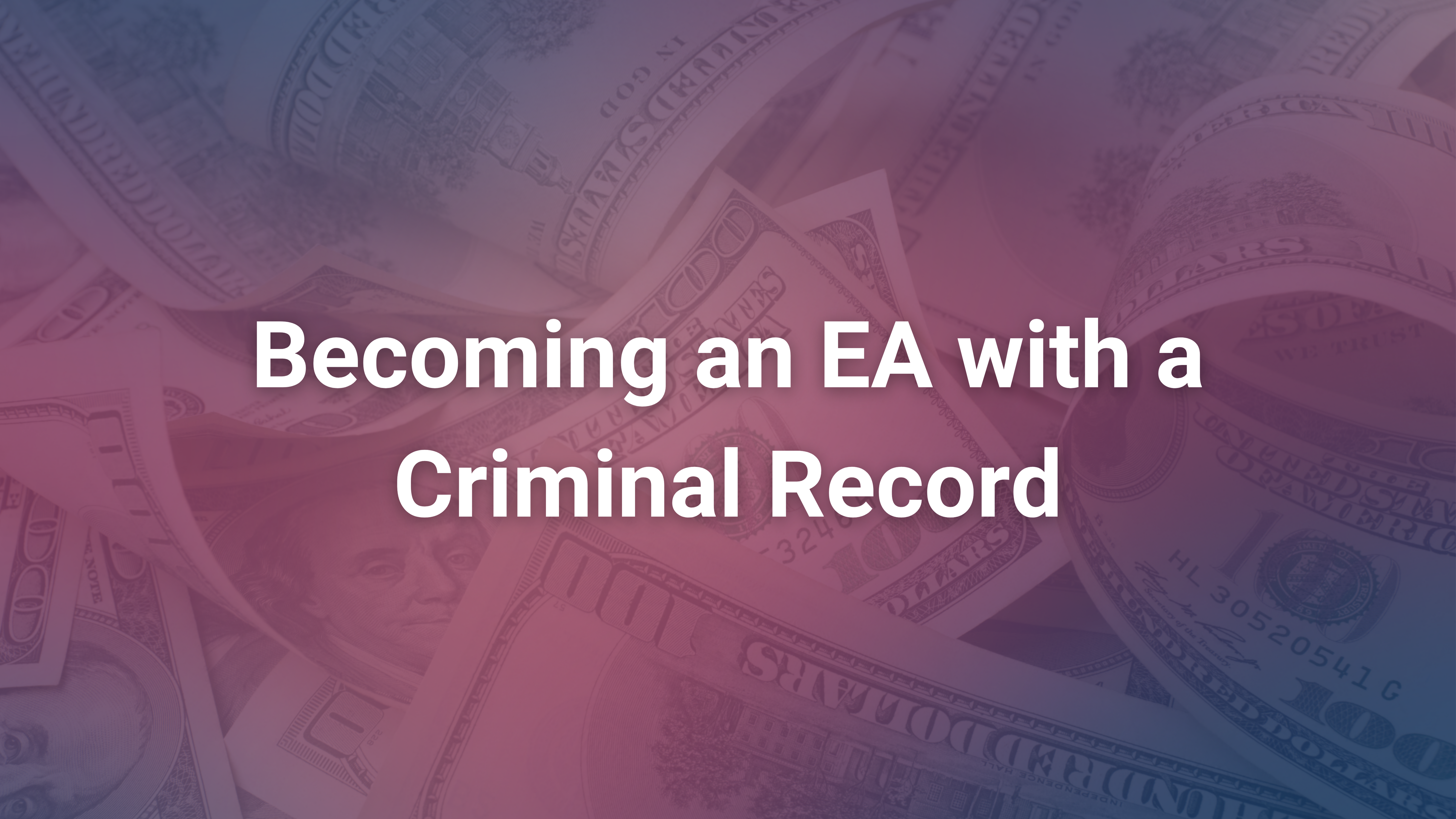 criminal record enrolled agent